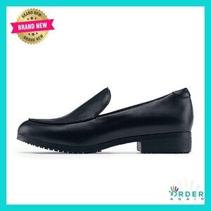 Slip-Resistant Loafers Comfortable Non-Slip Work Shoes Professional Elegant
